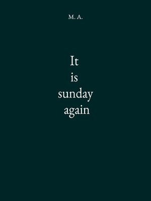 cover image of It is sunday again